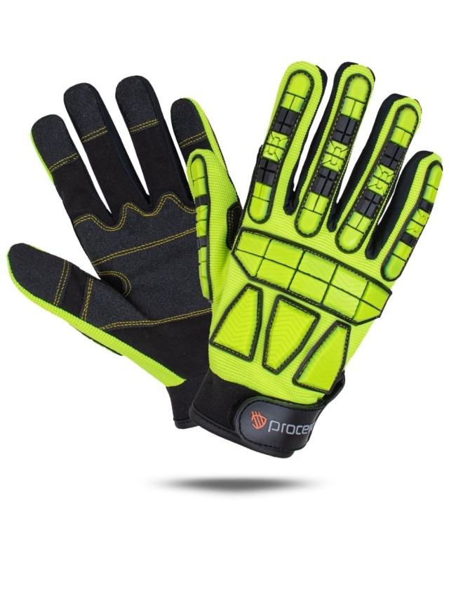 Rękawice robocze chroniące przed uderzeniem X-Bumper