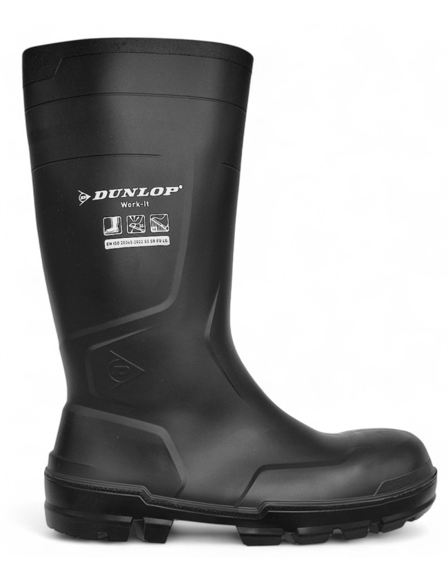 Guminiai darbo batai su apsaugine nosele Dunlop Full Safety S5