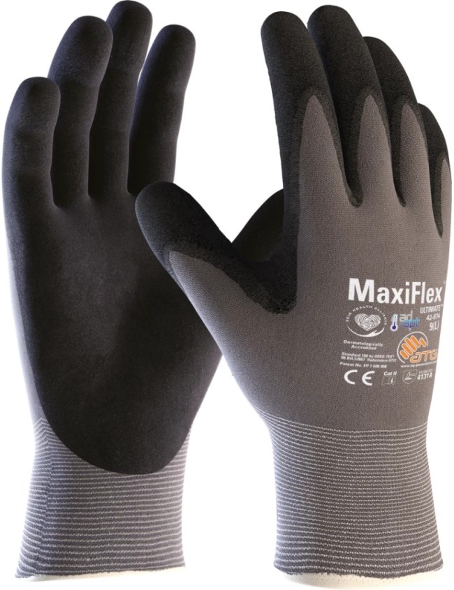 Darbo pirštinės ATG MaxiFlex Ultimate 42-874