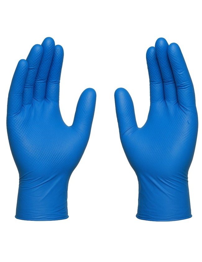 Nitrilo pirštinės (50 vnt.) Grip Wave