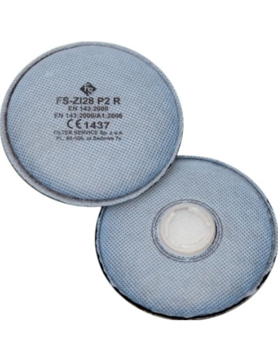 Filtr przeciwpyłowy do maski P2 z węglem aktywnym FS-ZI28 P2 R