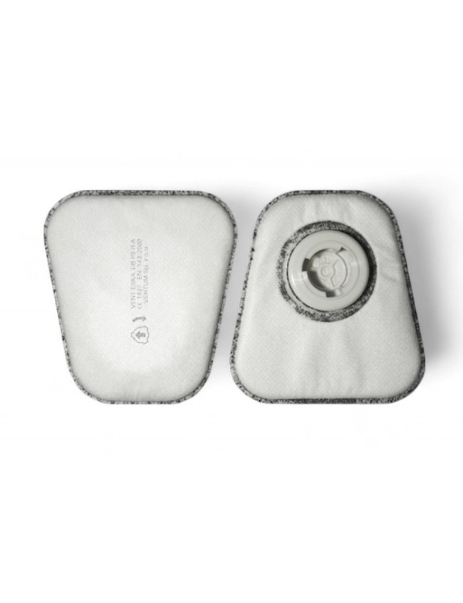 Filtr przeciwpyłowy do maski z węglem aktywnym OXYLINE T-BM P2 R