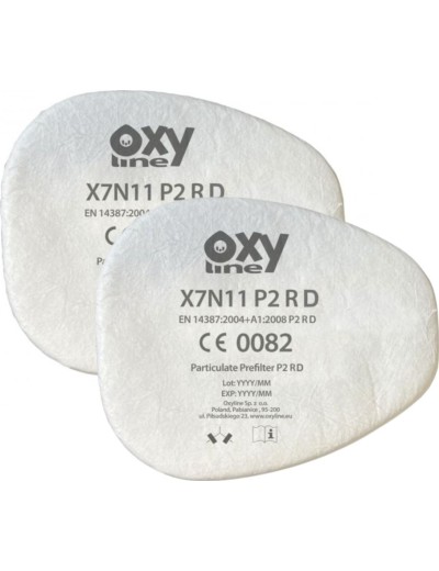 Dulkių filtras OXYPRO X7N11 P2 R