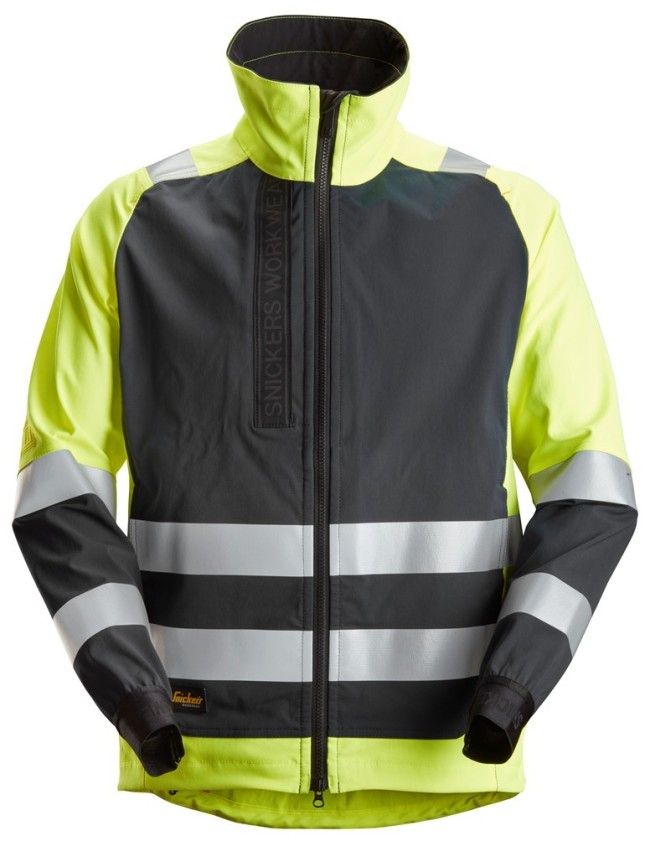 Signalinė darbo softshell striukė Snickers 1539