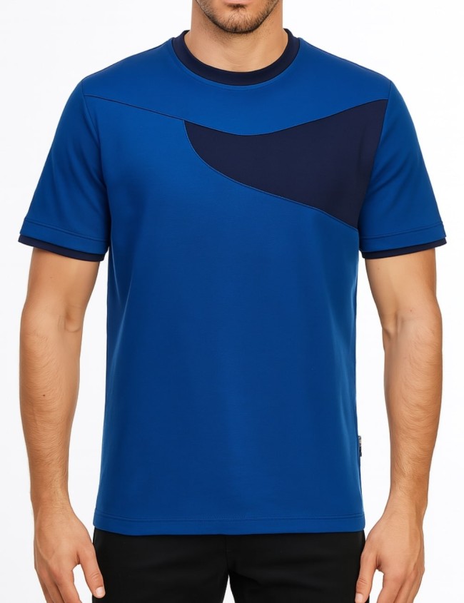 T shirt męski dwukolorowy Portwest PW211