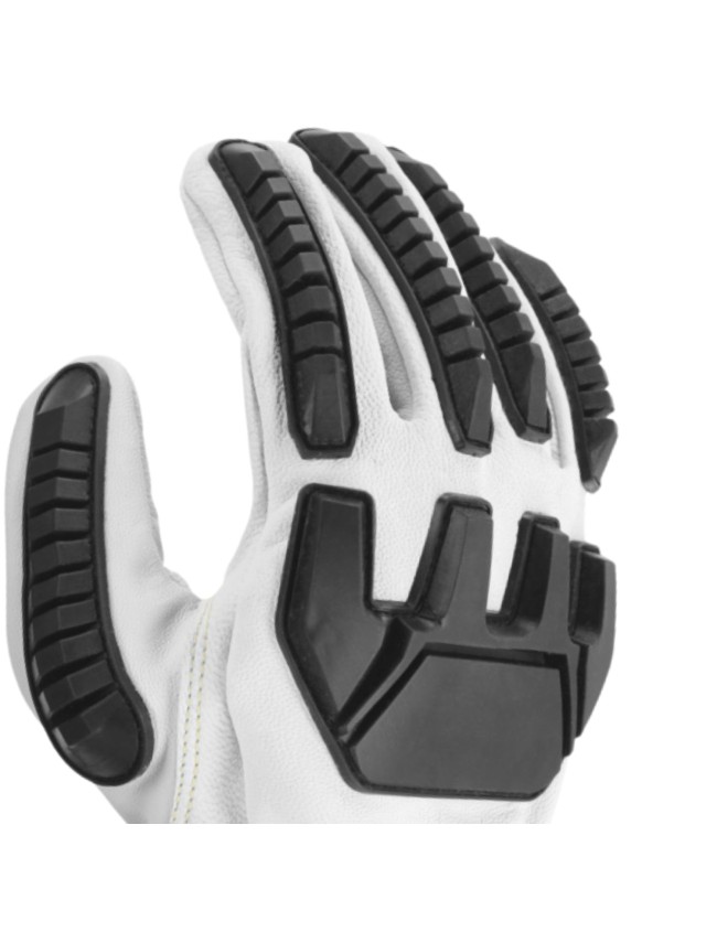 Rękawice robocze skórzane z osłoną kostek X-Driver TPR