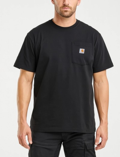 Darbo marškinėliai Carhartt K87 Heavyweight Pocket