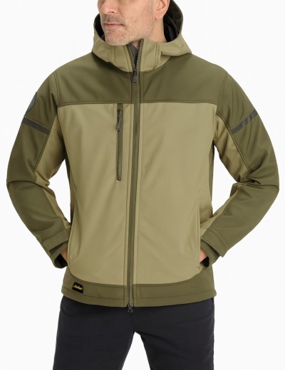 Darbo softshell striukė su gobtuvu Snickers 1226 AllroundWork