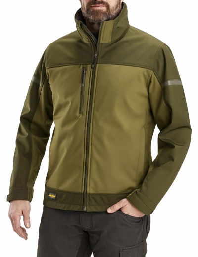 Darbo softshell striukė Snickers 1216 AllroundWork