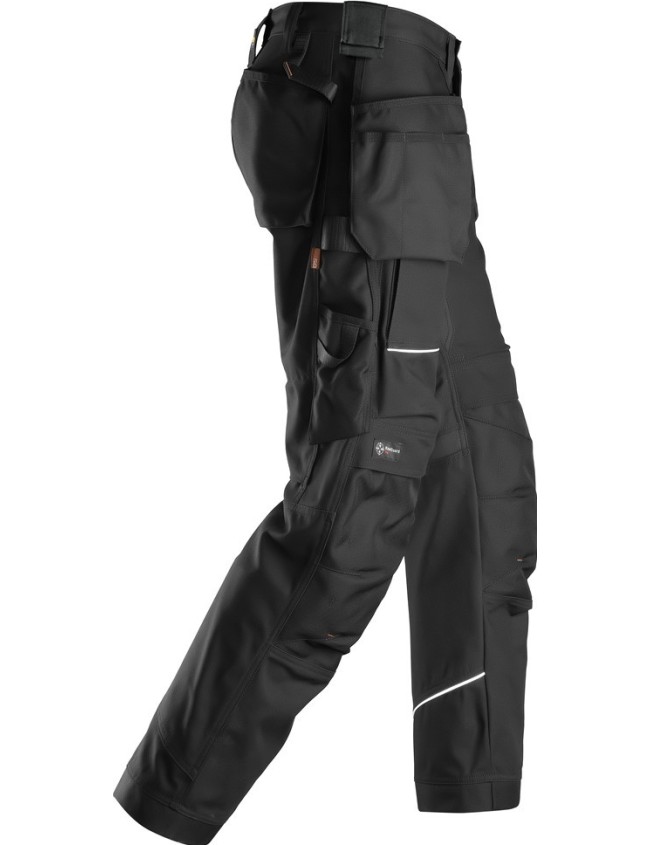 Spodnie robocze Snickers 6214 Ruff Work Canvas+ z workami