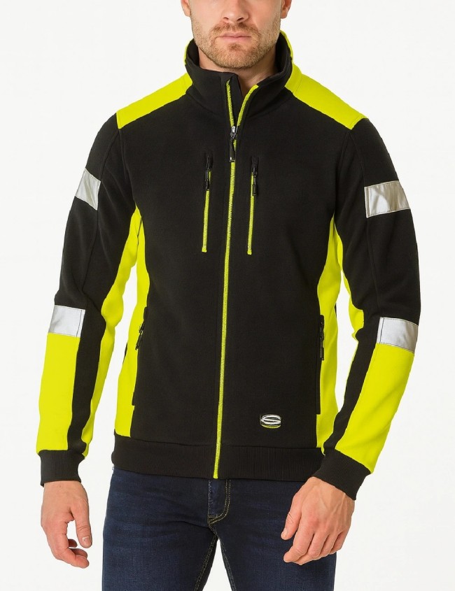 SIR MC3128ZG šviesą atspindintis flisinis džemperis | Balticbhp.pl