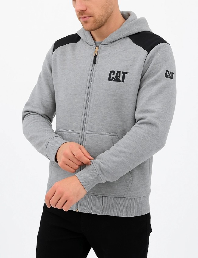 Bluza z kapturem rozpinana CAT Essential Banner