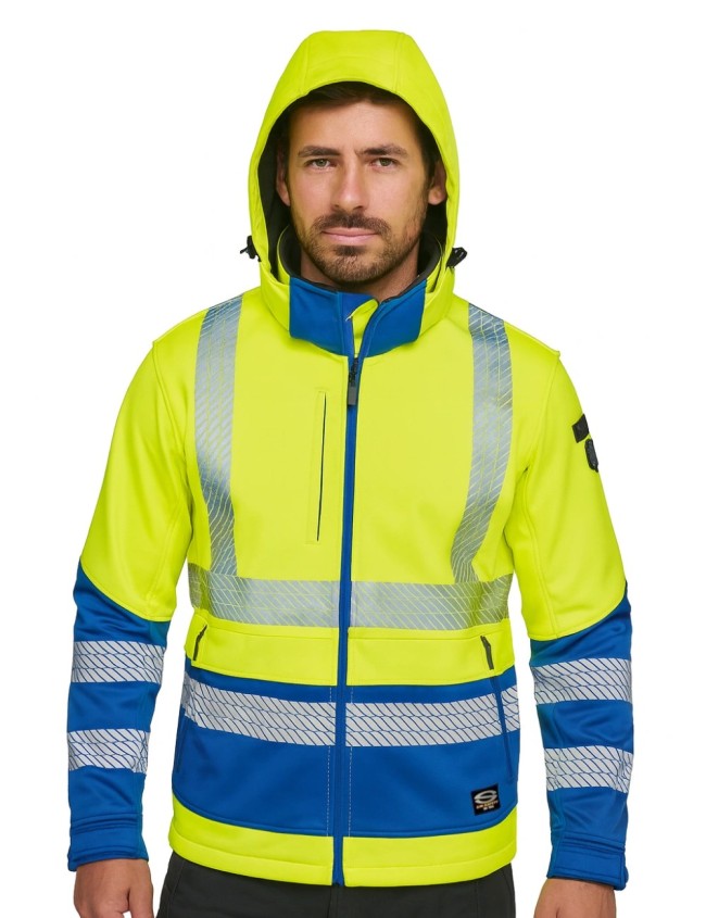 Sir Safety Starmax šviesą atspindinti softshell striukė | Balticbhp.pl