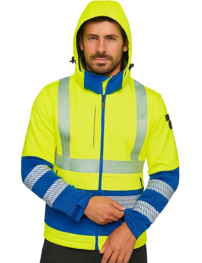 Signalinė softshell striukė SIR Safety Starmax