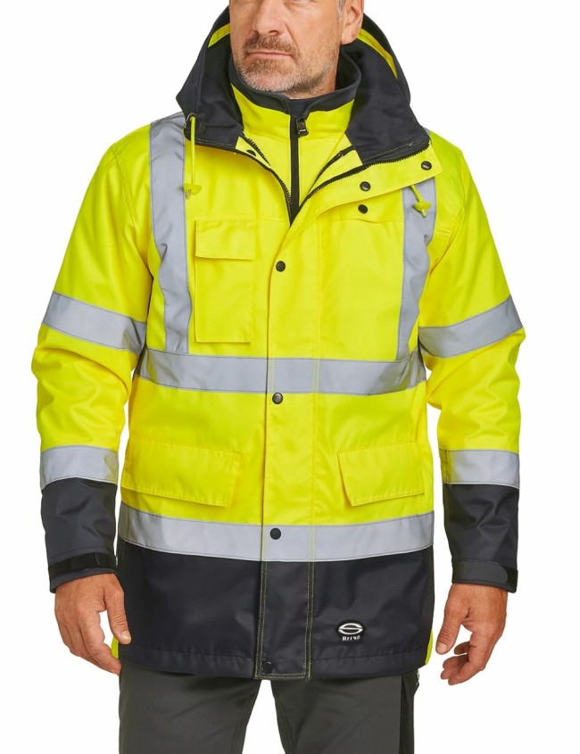 Kurtka robocze ocieplana odblaskowa Sir Safety Motorway 4w1