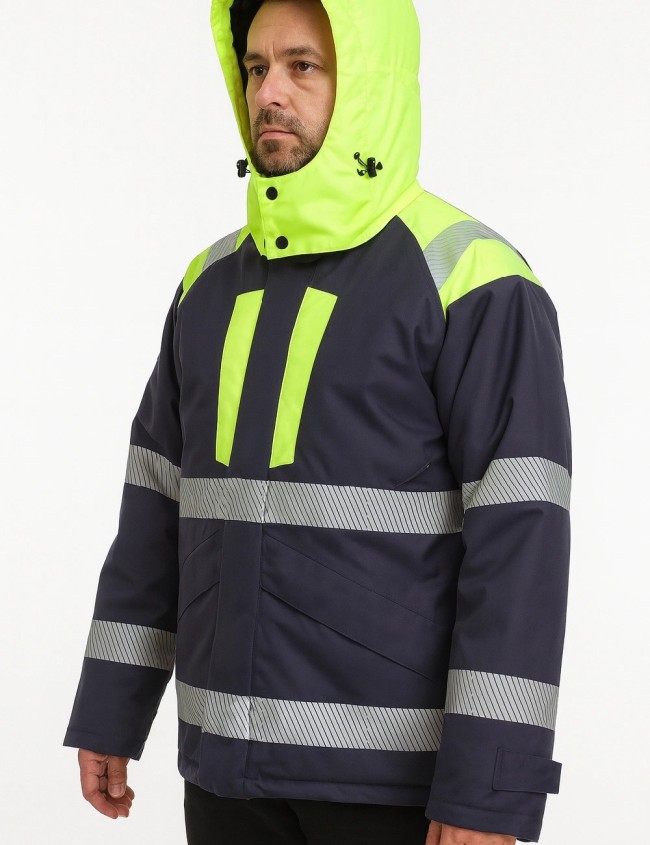 Kurtka męska ocieplana Bosafety Oxford Galaxy