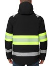 Signalinė softshell darbo striukė Bosafety Valencia C1
