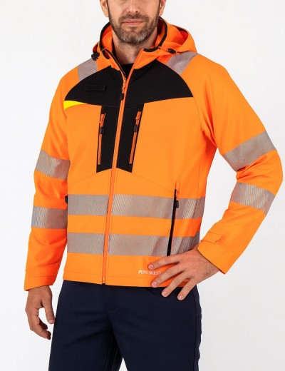Signalinė softshell striukė Portwest DX475