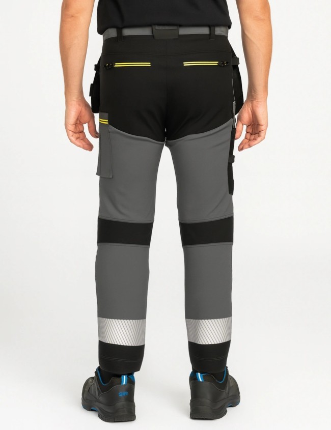 Spodnie robocze elastyczne Bosafety Tension Plus