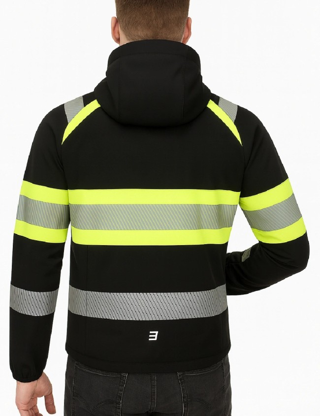 Bluza softshell odblaskowa Bosafety Topek C1