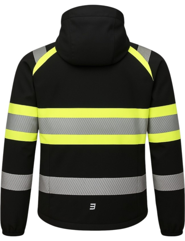 Signalinis softshell džemperis Bosafety Topek C1