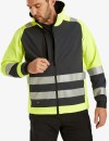 Signalinė darbo softshell striukė Snickers 1539