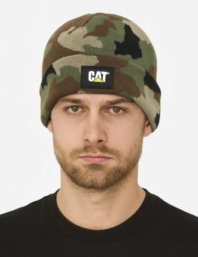Žieminė kepurė CAT Label Cuff