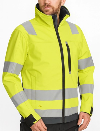 Signalinė softshell striukė Snickers 1230