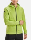 Darbo džemperis su gobtuvu Snickers 8405 FlexiWork Lime