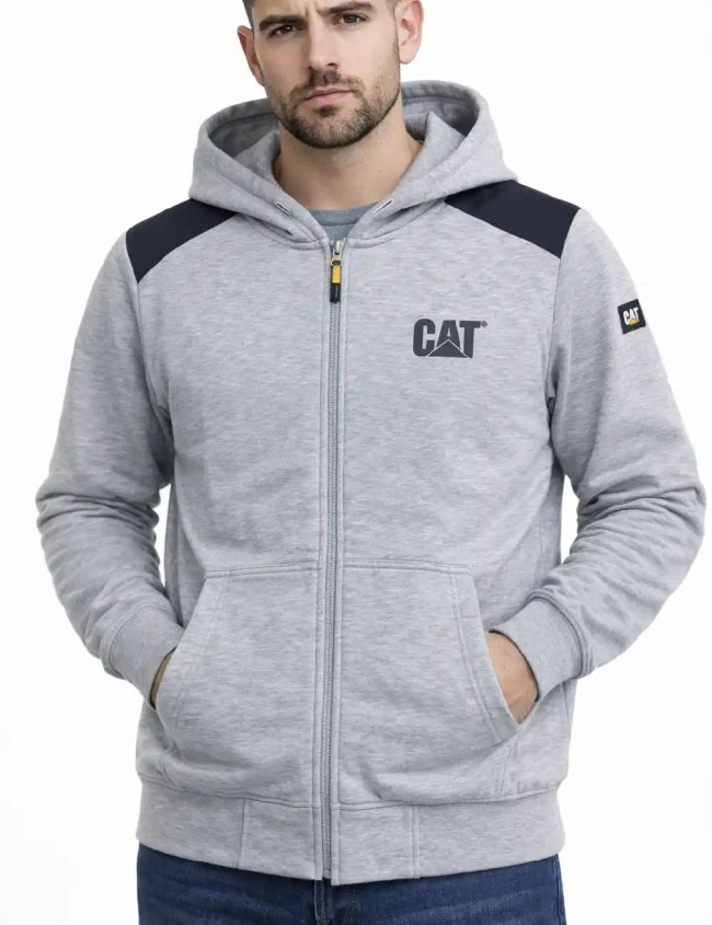 Darbo džemperis su gobtuvu CAT Essential Banner