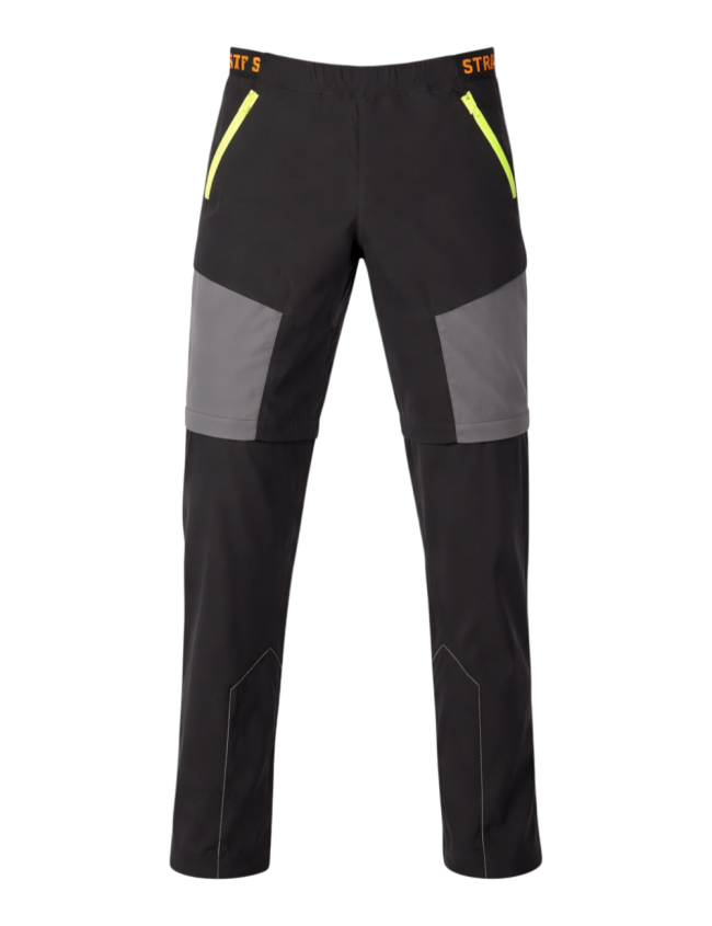 estrail darbo kelnės su užtrauktukais nusegamomis klešnėmis