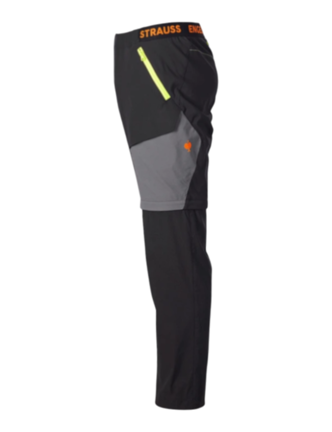 estrail darbo kelnės su užtrauktukais nusegamomis klešnėmis