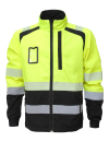 Signalinė softshell darbo striukė Bosafety Orlando