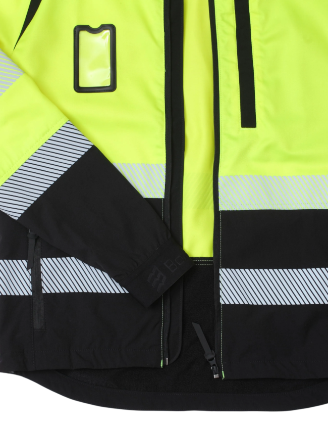 Signalinė softshell darbo striukė Bosafety Orlando