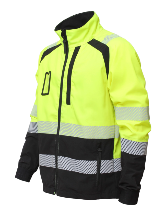 Signalinė softshell darbo striukė Bosafety Orlando