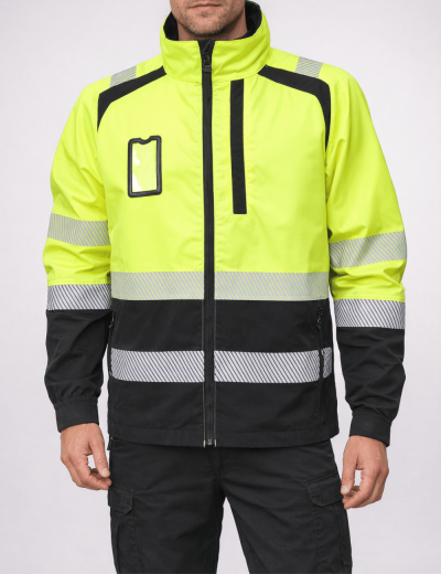 Signalinė softshell darbo striukė Bosafety Orlando
