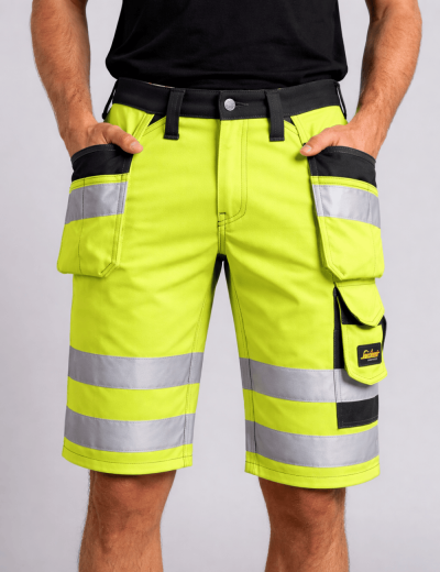 Snickers Workwear 3033“ Hi-Vis darbo šortai