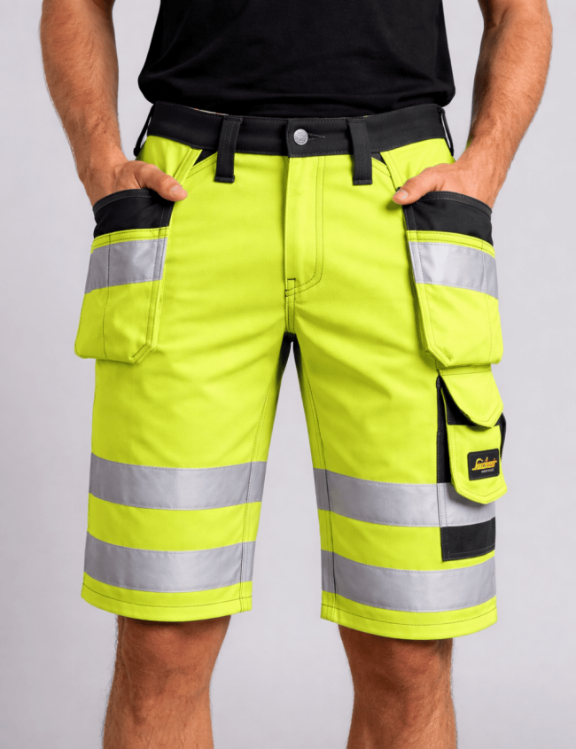 Snickers Workwear 3033“ Hi-Vis darbo šortai