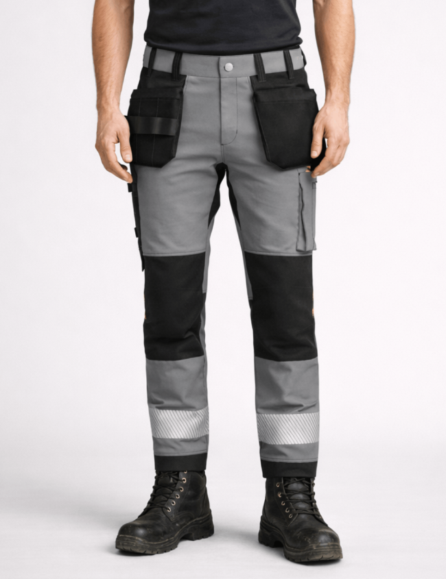 Darbo kelnės Bosafety Tension Plus