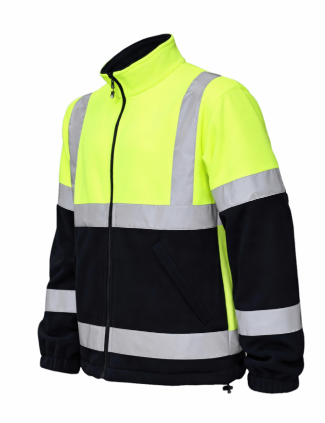„BoSafety Fleece C2“ Hi-Vis flisinė striukė