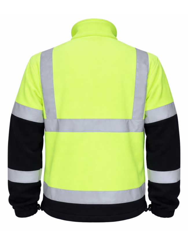 „BoSafety Fleece C2“ Hi-Vis flisinė striukė