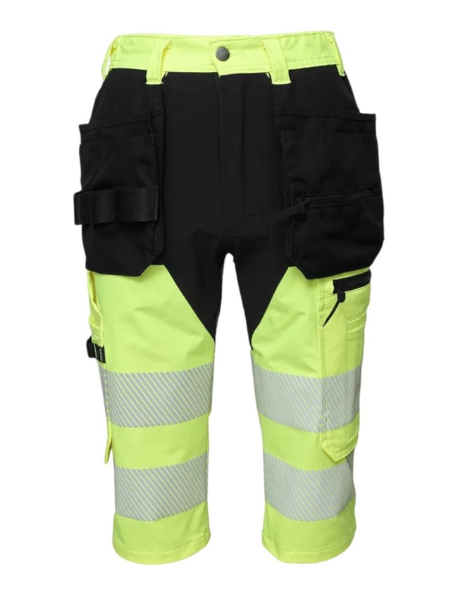Signaliniai darbo šortai BoSafety Mashup Plus 3/4