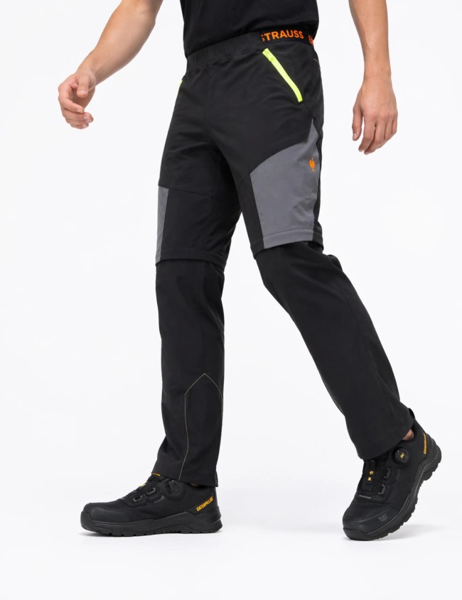 estrail darbo kelnės su užtrauktukais nusegamomis klešnėmis | Balticworkwear.lt