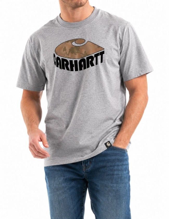 Darbiniai marškinėliai Carhartt Camo C