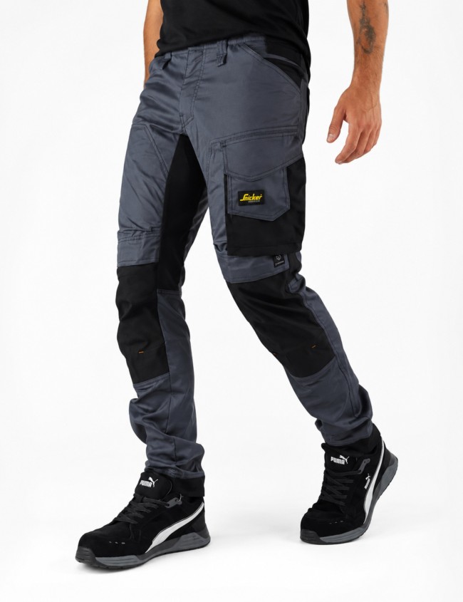 Darbo kelnės Snickers 6341 Stretch AllroundWork | Balticworkwear.lt