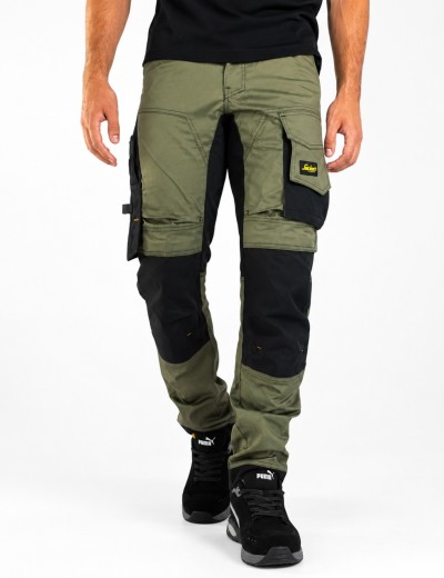 Darbo kelnės Snickers 6341 Stretch AllroundWork | Balticworkwear.lt