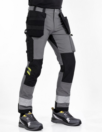 Darbo kelnės Bosafety Tension Plus | Balticworkwear.lt