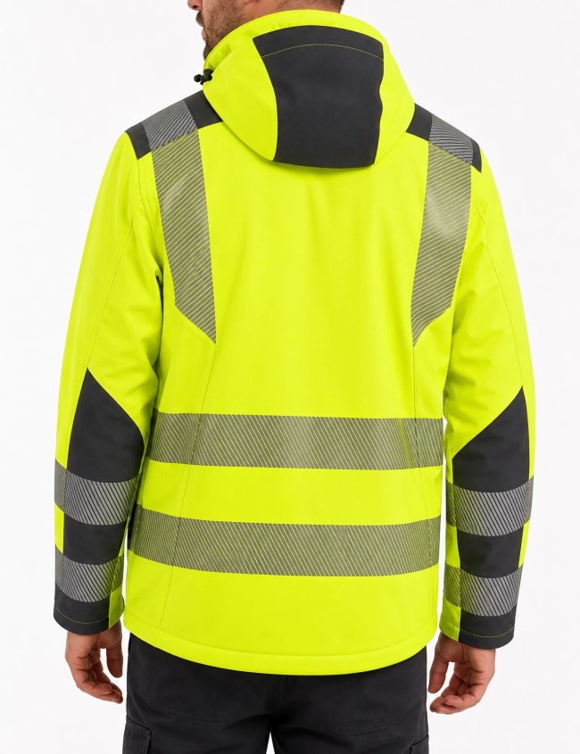 Signalinė darbo striukė Engelbert Strauss e.s.motion | Balticworkwear.lt