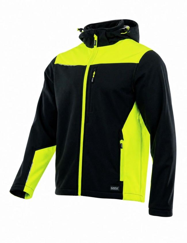 Sara Workwear SOFTSHELL COMFORT+ darbo Džemperis