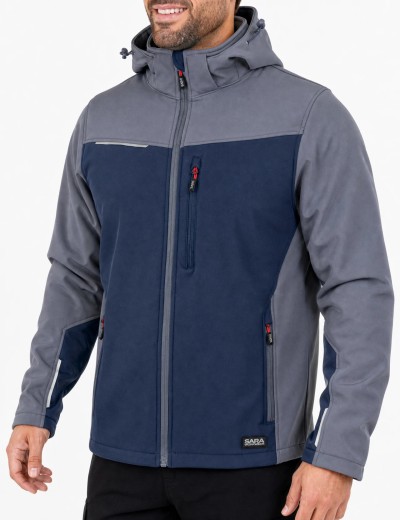 Sara Workwear SOFTSHELL COMFORT+ darbo Džemperis